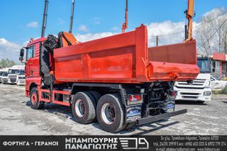 Ανατροπή + Γερανός MAN 2007 33.480 TGA 6X4 & PALFINGER 16502 D-thumb-20