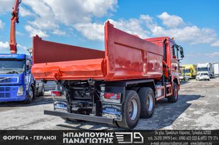 Ανατροπή + Γερανός MAN 2007 33.480 TGA 6X4 & PALFINGER 16502 D-thumb-22