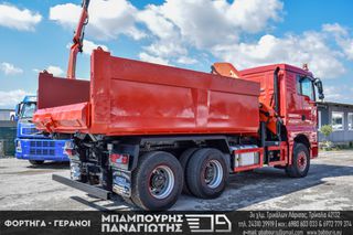 Ανατροπή + Γερανός MAN 2007 33.480 TGA 6X4 & PALFINGER 16502 D-thumb-23
