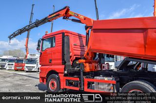 Ανατροπή + Γερανός MAN 2007 33.480 TGA 6X4 & PALFINGER 16502 D-thumb-42