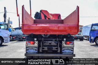 Ανατροπή + Γερανός MAN 2007 33.480 TGA 6X4 & PALFINGER 16502 D-thumb-6
