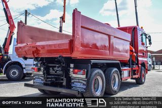 Ανατροπή + Γερανός MAN 2007 33.480 TGA 6X4 & PALFINGER 16502 D-thumb-5