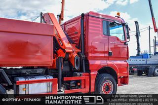 Ανατροπή + Γερανός MAN 2007 33.480 TGA 6X4 & PALFINGER 16502 D-thumb-14