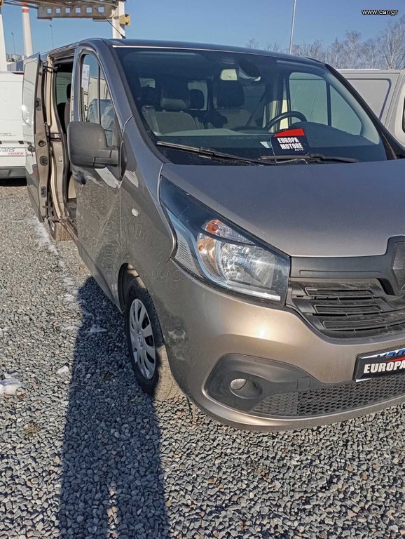Renault Trafic 2018 1.6 TDCI L1H1 ΚΛΙΜΑ 9 ΘΕΣΕΩΝ