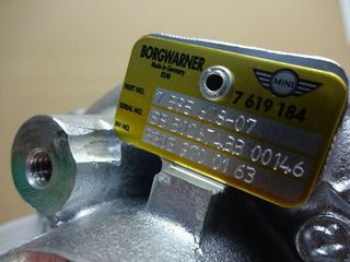 TURBO BORGWARNER 53039700118 Original K03-0163 53039880163-thumb-6