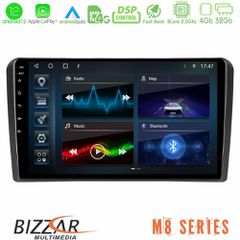 Bizzar m8 Series Audi a3 8p 8core Android13 4+32gb Navigation Multimedia Tablet 9" u-m8-Au0826