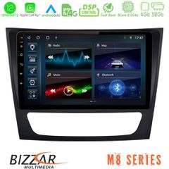 Bizzar m8 Series Mercedes e Class - cls Class 8core Android13 4+32gb Navigation Multimedia 9" u-m8-Mb0760