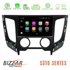 Bizzar S310 Mitsubishi L200 2016-2021 car pad 9" Android 10 Multimedia Station u-bz-G6199