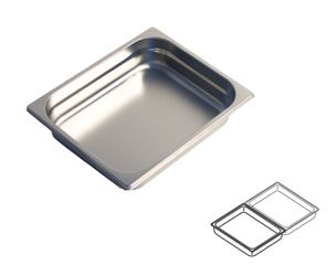 Λεκάνη Gastronorm 1/2 βάθους 2cm