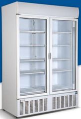 Βιτρίνα ΔΙΠΛΗ συντήρησης 137x72x206 CR1300