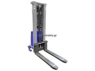 Graecus 2025 WFE10S Ημι-ηλεκτρικό παλετοφόρο ανυψωτικό 1T-thumb-2