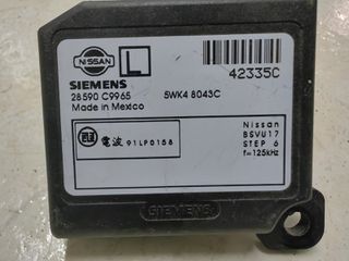 NISSAN QASHQAI ΚΕΡΑΙΑ IMMOBILIZER ΜΕ ΚΩΔ:28590C9965,5WK48043C