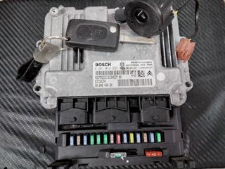 CITROEN C3 SET IMMO BOSCH 0 281 012 523,9664843480,EDC16C34,9664983280,BSIEV-X03-00