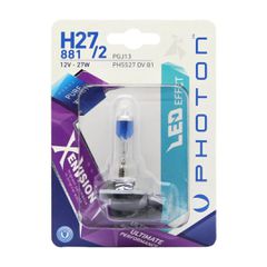 Λάμπα PHOTON H27 881 12V 27W 5000K PURE WHITE PH5527DVB1 1τεμάχιο