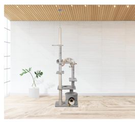 ΟΝΥΧΟΔΡΟΜΙΟ - YOUR CATS SECRET PLACE CAT TREE 60x40x216-246cm υψος (CT-SP)