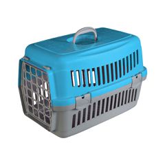 TIGGER BOX ΜΕΤΑΦΟΡΑΣ ΓΚΡΙ / ΜΠΛΕ ΜΕ ΠΛΑΣΤΙΚΗ ΠΟΡΤΑ 58*42*42H (TIG-002)