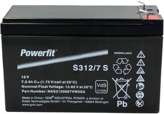 Mπαταρία GNB by Exide,POWERFIT S312/7S - 12V 7.2Ah AGM