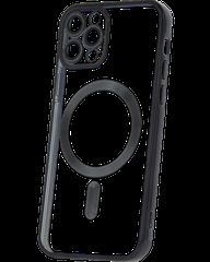 MagSafe TPU Color Chrome Case protect lens for iPhone 11 Pro Black