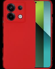 Matt TPU case for Xiaomi Poco X6 5G Red