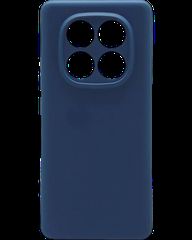 Silicon case protect lens for Xiaomi Redmi Note 14 Pro 5G Dark Blue