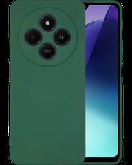 Matt TPU case protect lens for Xiaomi Redmi 14C / POCO C75 / Redmi A4 Forest Green