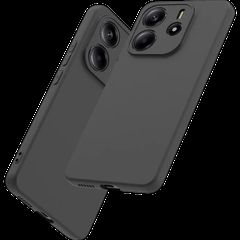 Matt TPU case protect lens for Xiaomi Redmi Note 14 4G Black