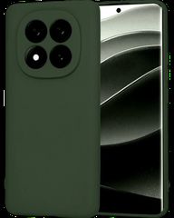Matt TPU case protect lens for Xiaomi Redmi Note 14 Pro 5G Forest Green