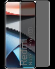 ObaStyle Privacy Tempered Glass 3D for Xiaomi Redmi Note 13 Pro Plus 5G black frame