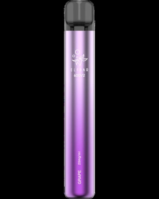 Elf Bar V2 Disposable Pod Grape 20mg 2ml
