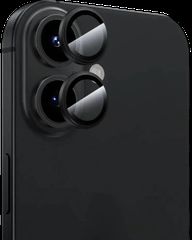 Camera Lens Protector Tempered Glass for iPhone 16 Plus Black