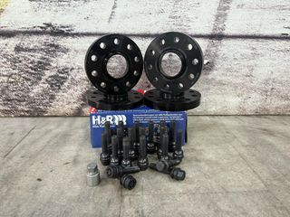 ΑΠΟΣΤΑΤΕΣ H&R B957160-18 18mm 5X130 71.6 ΚΕΝΤΡΟ & H&R B957160-23 23mm ΜΑΖΙ ΜΕ ΜΠΟΥΛΟΝΙΑ ΜΑΚΡΥΑ ΜΑΥΡΑ & ΚΛΕΙΔΙ ΑΣΦΑΛΕΙΑΣ