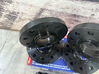 ΑΠΟΣΤΑΤΕΣ H&R B957160-18 18mm 5X130 71.6 ΚΕΝΤΡΟ & H&R B957160-23 23mm ΜΑΖΙ ΜΕ ΜΠΟΥΛΟΝΙΑ ΜΑΚΡΥΑ ΜΑΥΡΑ & ΚΛΕΙΔΙ ΑΣΦΑΛΕΙΑΣ-thumb-2