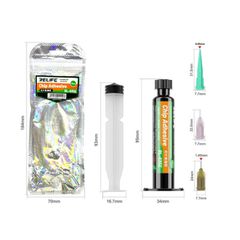 RELIFE RL-035E Underfill Black Glue for CPU-IC Sealing (10CC)