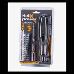 HELIX ΚΑΤΣΑΒΙΔΙ ΕΠ/ΝΟ 3,6V Li 2000 mAh ΣΕΤ ΜΥΤΕΣ 17 ΤΜΧ (7600100)