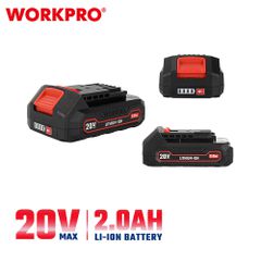 Μπαταρία 20V Li-Ion 2.0Ah WP395003 - Workpro