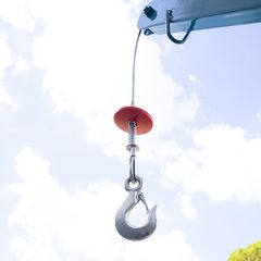 BORMANN Pro BPA6100 Ηλεκτρικό Παλάγκο (Γερανάκι) με Βάση,500kg,με Θερμικό Διακόπτη (077343)