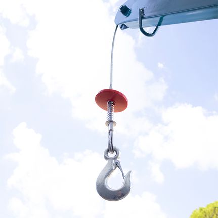 BORMANN Pro BPA6100 Ηλεκτρικό Παλάγκο (Γερανάκι) με Βάση,500kg,με Θερμικό Διακόπτη (077343)