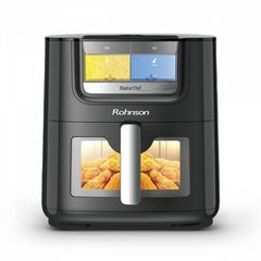 Rohnson R-2887 Air Fryer 7lt με Ψεκασμό Λαδιού και Νερού Μαύρο *