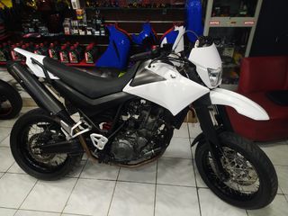 Yamaha XT 660X 2008 GEN 2 WHITE"1 ΧΕΡΙ""STOP MT""FATBAR 28"