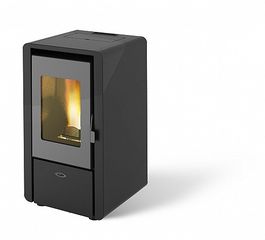 KALOR PETTITE MOD 6 6kw Ιταλική σόμπα pellet αερόθερμη απόδοση 93.34%