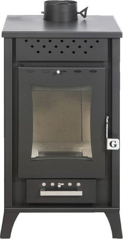 Gekas Metal Σόμπα Ξύλου Mπορντό 15kw MG300