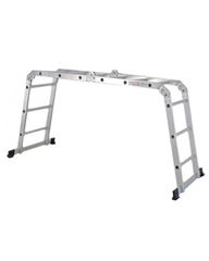 Inox Kiss Πολυμορφική σκάλα αλουμινίου 4x3 Σκαλιά (LAD603)