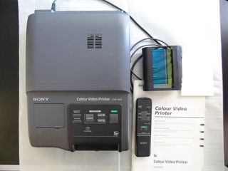 SONY ΕΓΧΡΩΜΟΣ ΒΙΝΤΕΟ ΕΚΤΥΠΩΤΗΣ, COLOR VIDEO PRINTER SONY CVP-M1E + ΕΓΧΕΙΡΙΔΙΟ + ΤΗΛΕΧΕΙΡΙΣΤΗΡΙΟ