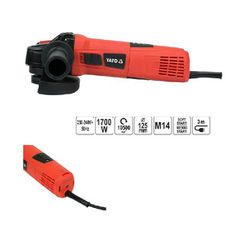 YATO ΓΩΝΙΑΚΟΣ ΤΡΟΧΟΣ 1700W 125MM YT-821023 (201821023)