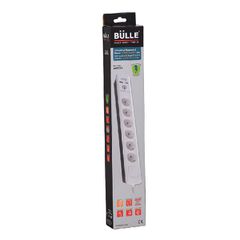BULLE ΠΟΛΥΠΡΙΖΟ ΜΕ ΠΡΟΣΤΑΣΙΑ 6 ΘΕΣΕΩΝ 3m +2x USB (607053)