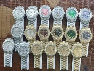 Rolex Datejust 40’ icedout Bustdown Moissante Superclone Quality Replica 1:1 Best Factory