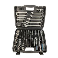BHT5120 Σετ Καρυδάκια 1/4'' & 1/2'' με Καστάνια & Γερμανοπολύγωνα 82 Τεμάχια - ΣΥΛΛΟΓΕΣ ΠΛΗΡΗΣ - BORMANN PRO (#077800)