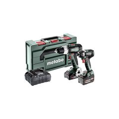 Σετ Combo 2.6.8 Brushless Κρουστικό Δραπανοκατσάβιδο & Παλμικό Κατσαβίδι Μπαταρίας 18V (2x4.0Ah, 1x2.0Ah) - 18V - 20V - METABO (#685198000)