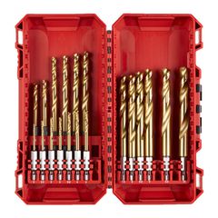 SHOCKWAVE HSS-TiN Σετ Τρυπάνια Μετάλλου 19 Τεμάχια 4932493866 - ΣΥΛΛΟΓΕΣ ΕΞΑΡΤΗΜΑΤΩΝ - MILWAUKEE (#4932493866)