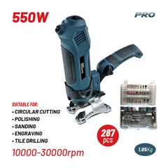 BMF5500 Πολυεργαλείο 550W - ΠΟΛΥΕΡΓΑΛΕΙΑ - BORMANN PRO (#079088)